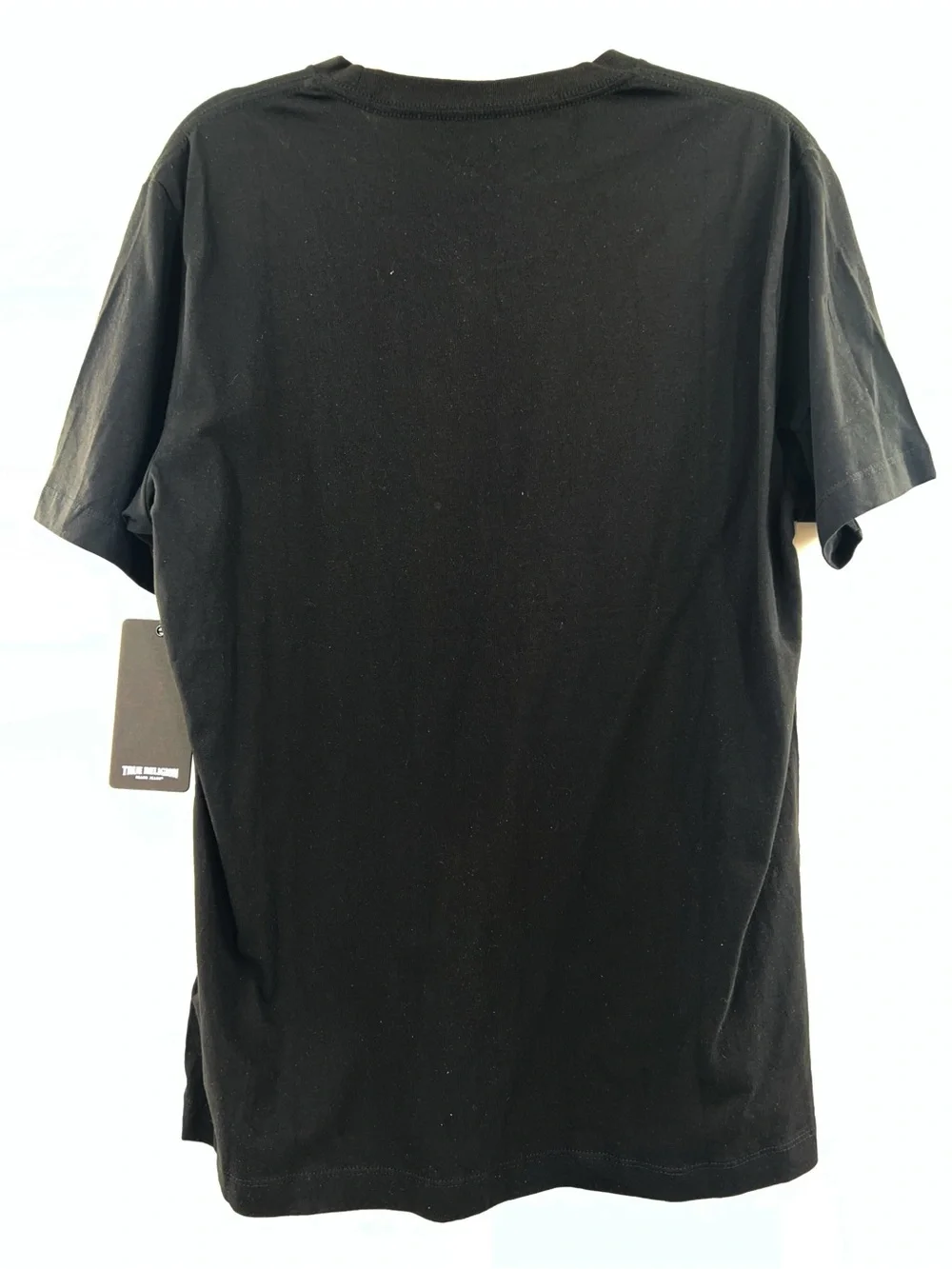 True Religion NWT Men's Studded Arch Logo Tee in Black size Large